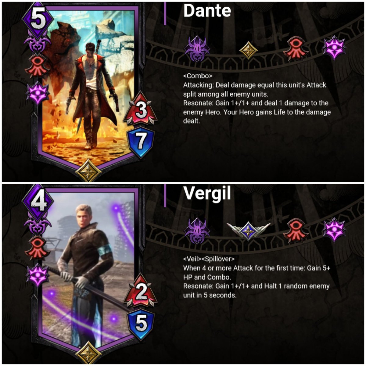 ashzavok's tweet photo. My new card Ideas;
#TEPPENleaks #DMC #DevilMayCryDMC https://t.co/798VytsitO