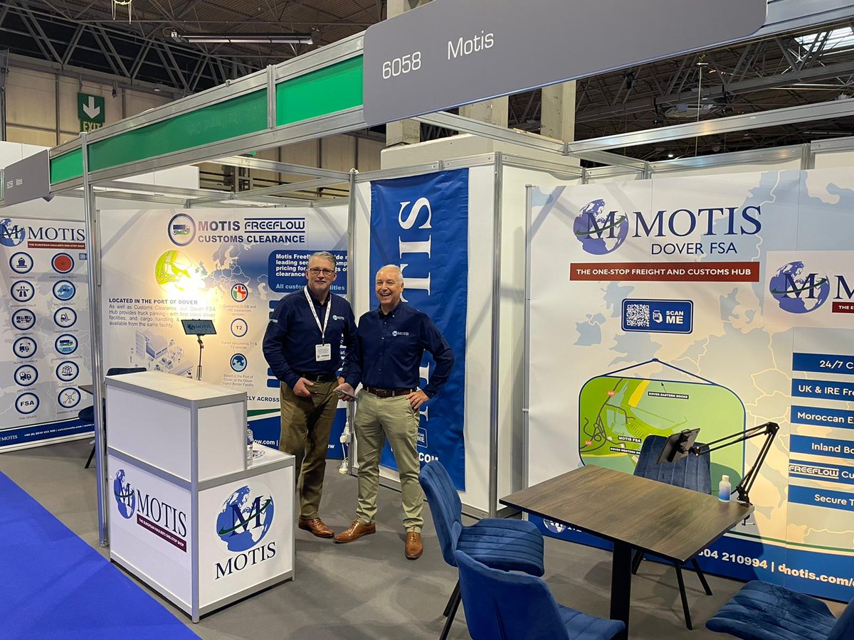 We're ready to welcome you to #multimodal21 this week - Come and see us on stand 6058 to chat about how #Motis could benefit your business. #Freight #Cargo #Customs #Logistics #Transportation #NECBirmingham