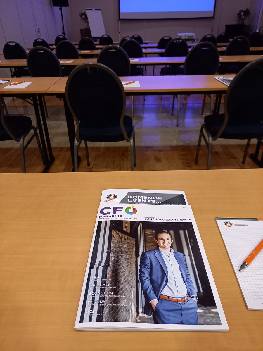 Vandaag staat onze jaarlijkse Controllers Top op de agenda: een middag vol boeiende keynotes en partnersessies. Hou de twitterpagina van <a href="/CFO_MAGAZINE/">Financial Media</a> in de gaten als u op de hoogte wil blijven van alle interessante inzichten die onze sprekers zullen delen! #controlling #Finance