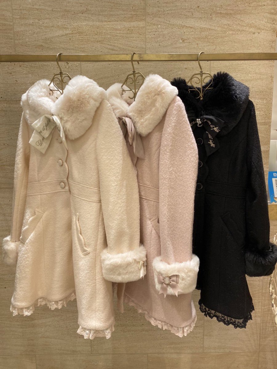 2021 Winter Collection ~~ #メッセージリボンAラインコート 品番 117