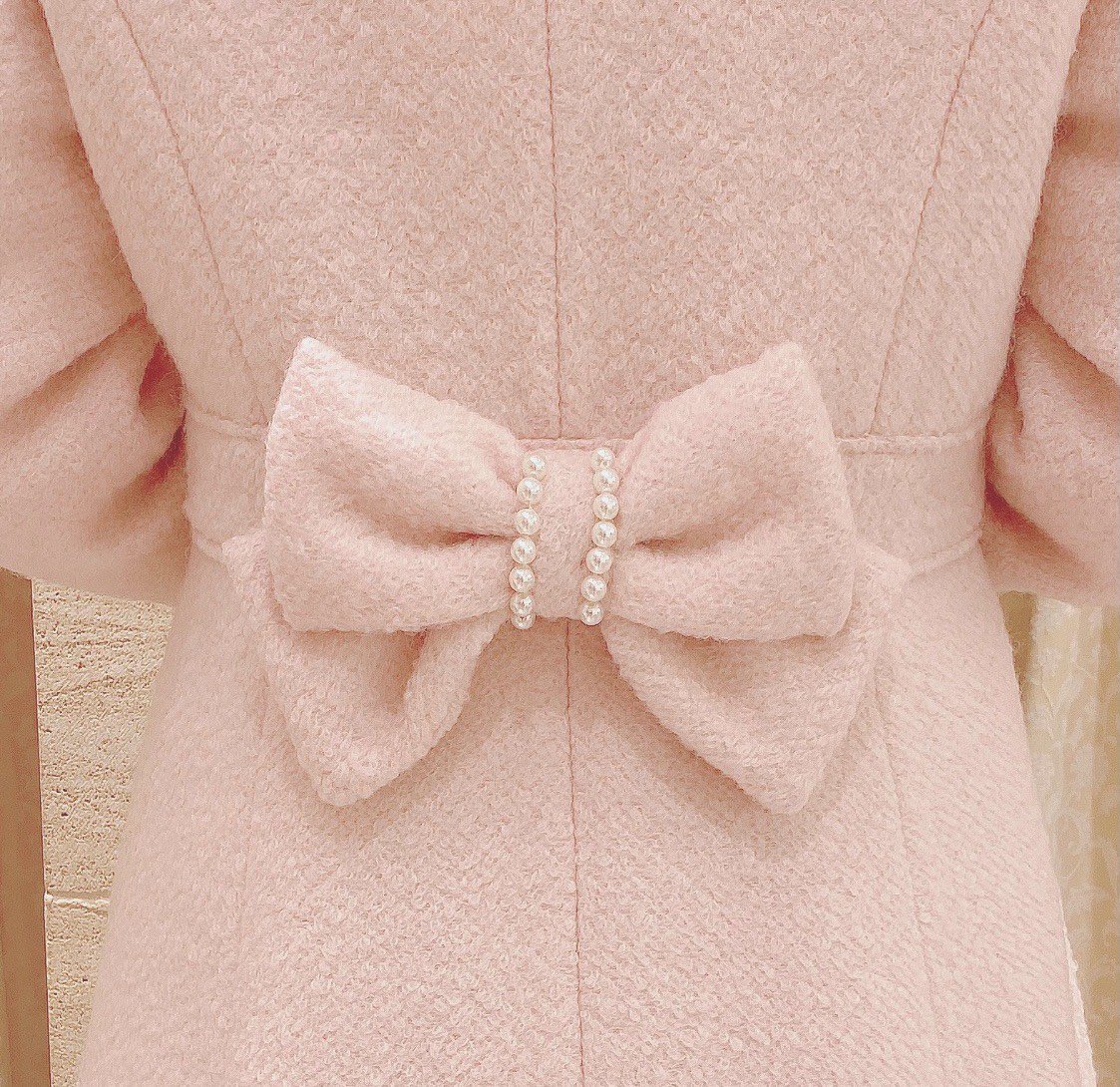 2021 Winter Collection ~~ #メッセージリボンAラインコート 品番 117