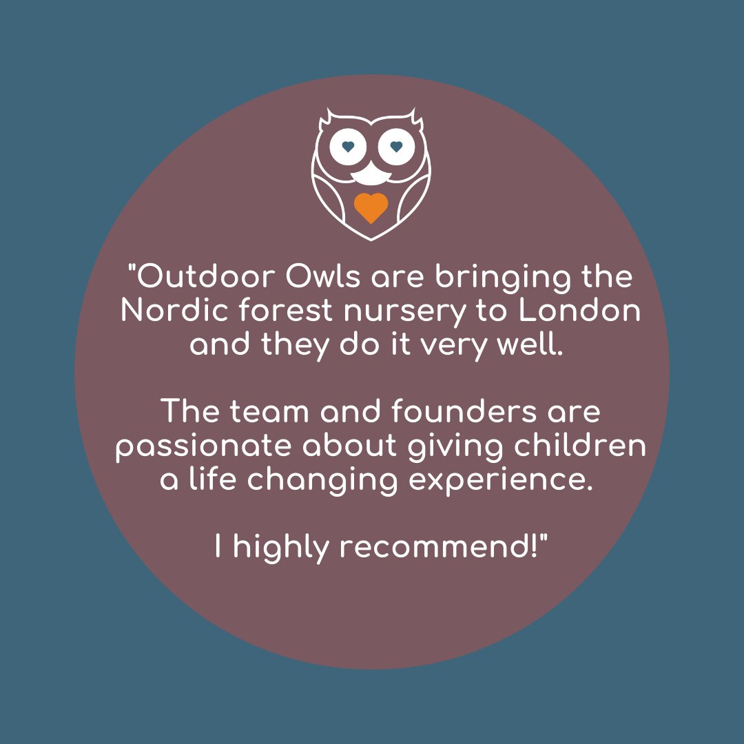 Outdoor_Owls's tweet photo. Check out our amazing testimonials from our families this autumn! 🍁🍂🦉🧡
.
.
.
.
#testmonial #parents #education #forest #school #learning #nursery #preschool #owls #mum #dad #learningthroughplay #cobham #weybridge #hersham https://t.co/I9dRk1iltT