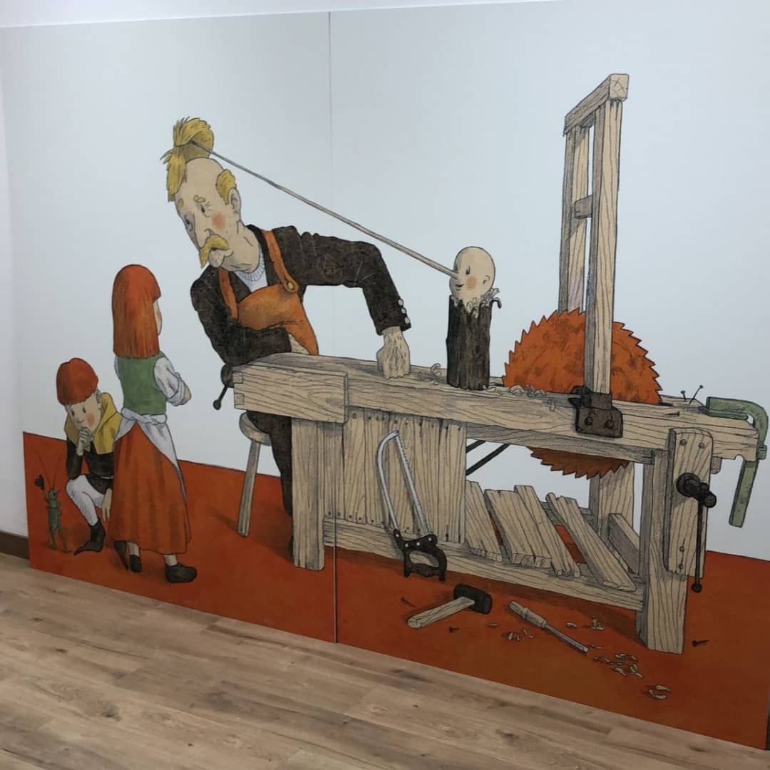 Aj_Canyelles's tweet photo. 🖼 Magnífica exposició a l'Espai Coworking de #Canyelles en el marc del projecte europeu #NetMed #bridgeofbooks. ' El arte de contar con las imágenes' de Maurizio Quarello. Una aportació de l'Associació Lughenè.
#europeforcitizens
@parlamenteuropeu 
@ComissioEuropea https://t.co/3WoeQnYmRv