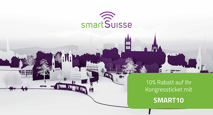 An der <a href="/SmartSuisse/">Sustainability Days</a> werden vom 27. – 28. Okt. 2021 im <a href="/CongressBasel/">MesseandCongressCenterBasel</a> smarte Lösungen diskutiert, die Schweizer Städte &amp; Gemeinden in der digitalen Transformation unterstützen. Jetzt Ticket kaufen &amp; mit dem Code SMART10 10% sparen: 
bit.ly/3BR92pM

#smartcity #smartsuisse