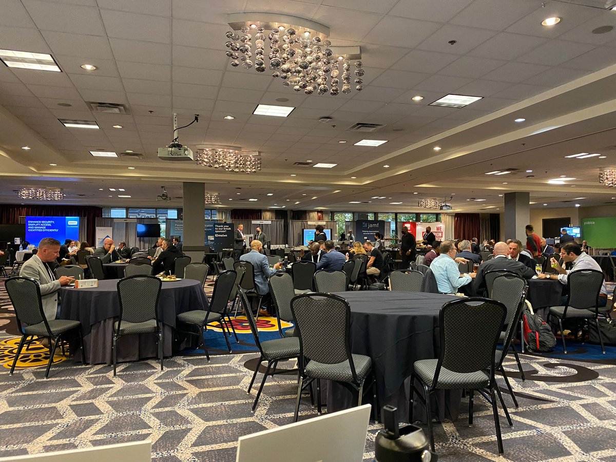 Entersekt's tweet photo. Great to see people back together, in person, sharing and learning on day 1 of FIDO #Authenticate2021. Don't forget to stop by stand 19 to meet us!
@FIDOAlliance @AuthenticateCon #FIDO #FIDO2 #payments #authentiation #paymentsauthentication #fintech #fintechinnovation https://t.co/H4mAGcpPRp