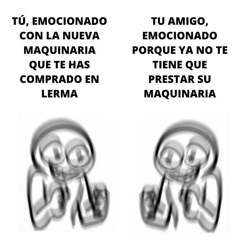 Anda, date una alegría (y de paso, se la das a tu amigo también) 😂

👉 comerciallerma.com
📞 953 22 71 51
📍 C/ Escañuela, 7 P.I. de Los Olivares, Jaén

#ComercialLerma #Motosierra #Maquinaria #Agrícola #Forestal #Jardinería #Olivar #Jáen #Memes
