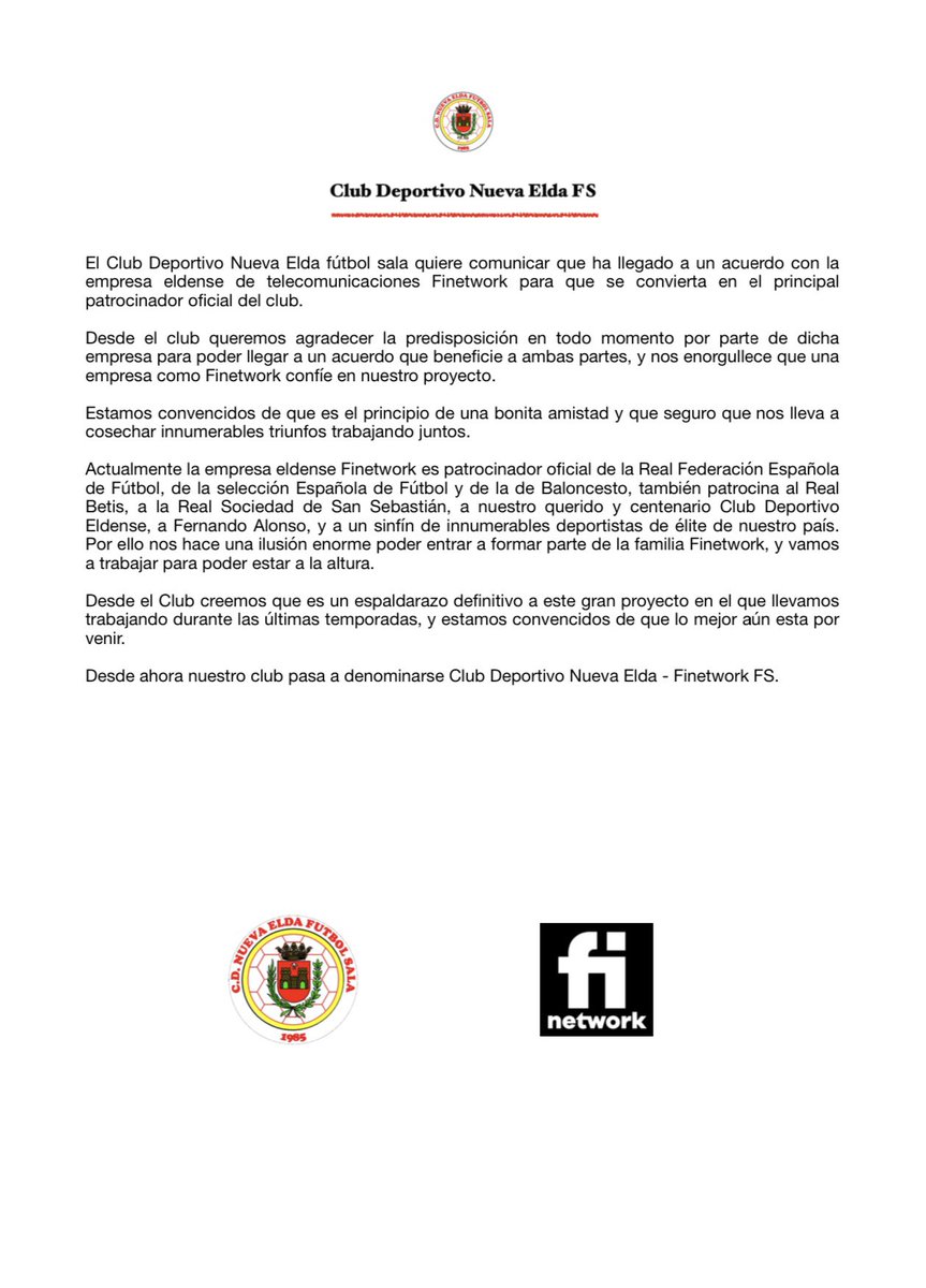 CD Nueva Elda FS tweet media