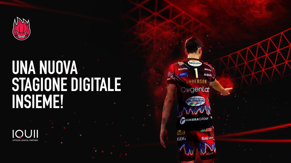 IQUII's tweet photo. Nuova stagione insieme a @SIRVolleyPG!
Portare lo sport ai tifosi grazie alla potenza del digitale è ciò in cui crediamo, farlo con chi condivide questa visione è ciò che amiamo!
#goSir #SportDigitalTransformation #SportPlatform
Scopri tutto il progetto👉https://t.co/9xlOslzoAu https://t.co/3rhrXoX0QJ