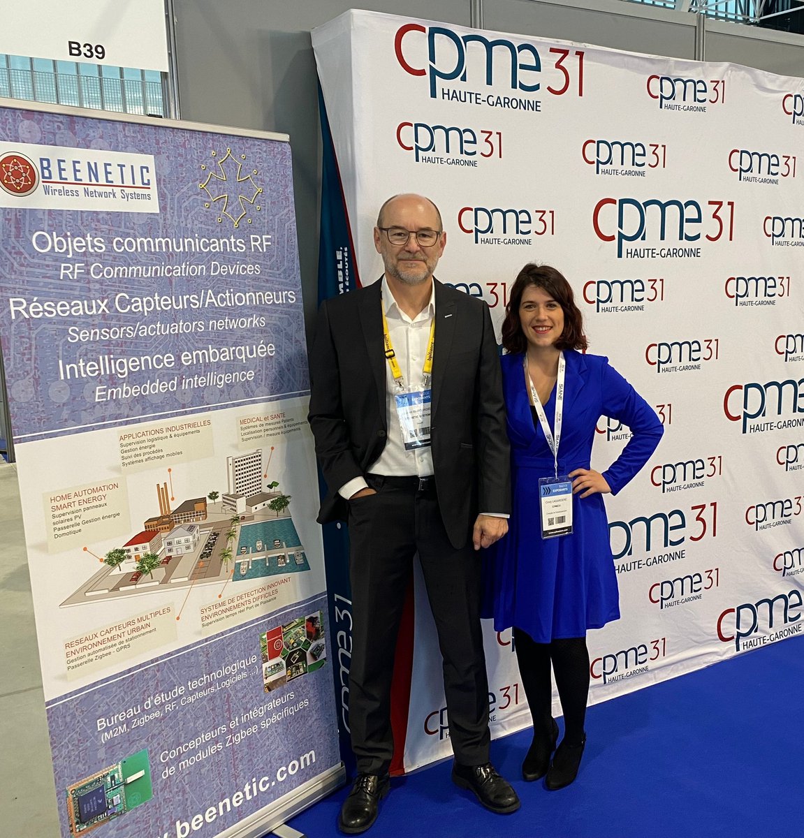 La <a href="/cpme31/">CPME31</a> est présente sur le <a href="/SalonSiane/">Salon SIANE</a> aux côtés de notre Adhérent <a href="/BEENETIC/">BEENETIC Systems</a>. 
Nous vous attendons nombreux ! 😁