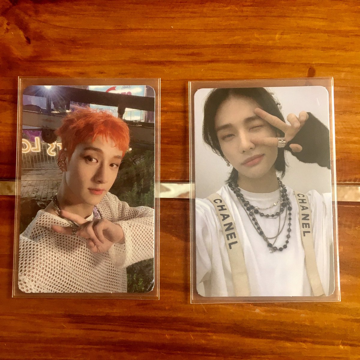 lmhdoux's tweet photo. wtt | lft | ph

have: hyunjin and chan pcs 
want: right pic 

prio muna trading since alaws pa kwarta. if walang mag trade talaga, up for sale ko na lang hyunchan. wtb seungmin and minho jw pcs din pala if wala mag trade [no ops pls!] 

wtt skz leeknow seungmin hyunjin bangchan https://t.co/37crDDufQY
