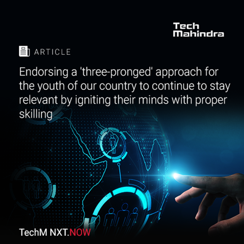 tech_mahindra's tweet photo. Read our MD &amp; CEO @C_P_Gurnani's thoughts in the @Forbes article on 'Make your dreams come true with an eternal hunger to learn, upskill, and grow'

It covers
- Rapid adoption of digital technologies
- Skill development being the key &amp; more

https://t.co/FHGJNP4BGy

#TechMNxtNow