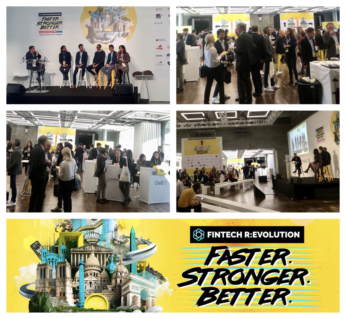Master2FTD's tweet photo. ⚡️ FTD alumni participated at the #FFT21 #Fintech R:Evolution event.
 
They attended presentations by founders and/or CEOs of fintech start-ups such as https://t.co/kFt2UME2Mo, @Ledger, @libeo_io , @Marqeta , @younited  and many others. https://t.co/sKy9oEY4vR