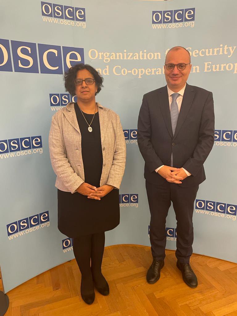 IgliHasani's tweet photo. Great meeting with Special Representative @ARamasastry on #combatingcorruption. Discussed the current state of play on the Second Dimension and the way forward for common future engagements. https://t.co/qmrTOOMAdH
