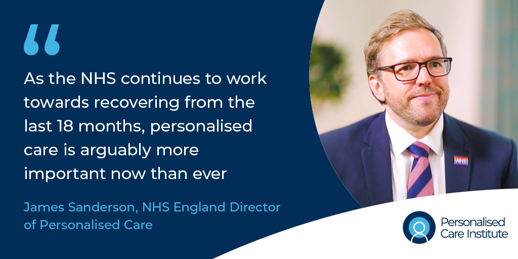 Pers_Care_Inst's tweet photo. Following our 1st anniversary last month, Director of #PersonalisedCare at @NHSEngland @JamesCSanderson celebrates the positive impact of our training programmes on the health and lives of patients countrywide in our latest blog: https://t.co/BGzBKZkuJK #PersonalisedCareFirst https://t.co/nhTtjfbqin