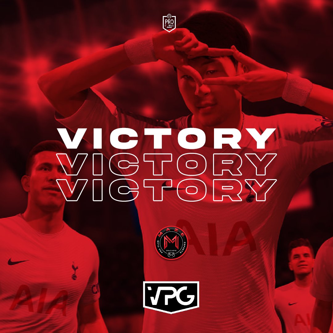 🏆<a href="/VPG_Italy/">VPG Italy</a>
 
✅VICTORY
VS Blades Esports 3-1 

⚽@black_beardman 
⚽@dano_bastacosi7
⚽@cfear90

👟<a href="/tot__98/">1st_tot__98</a>
👟@black_beardman 
👟@dano_bastacosi7

#ProClubItalia #FIFA22  
#MazeEsports