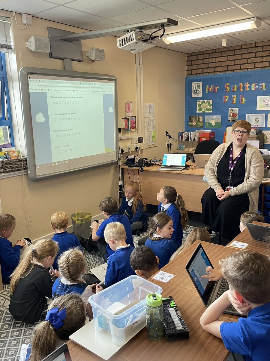 DargavelPrimary's tweet photo. Our P3 pupils starting to share how they feel about their life and work in our school through the use of the GMWPโฆ @RenEdHWB @ESInclusionTeam #GMWP https://t.co/ypxn5SyBai