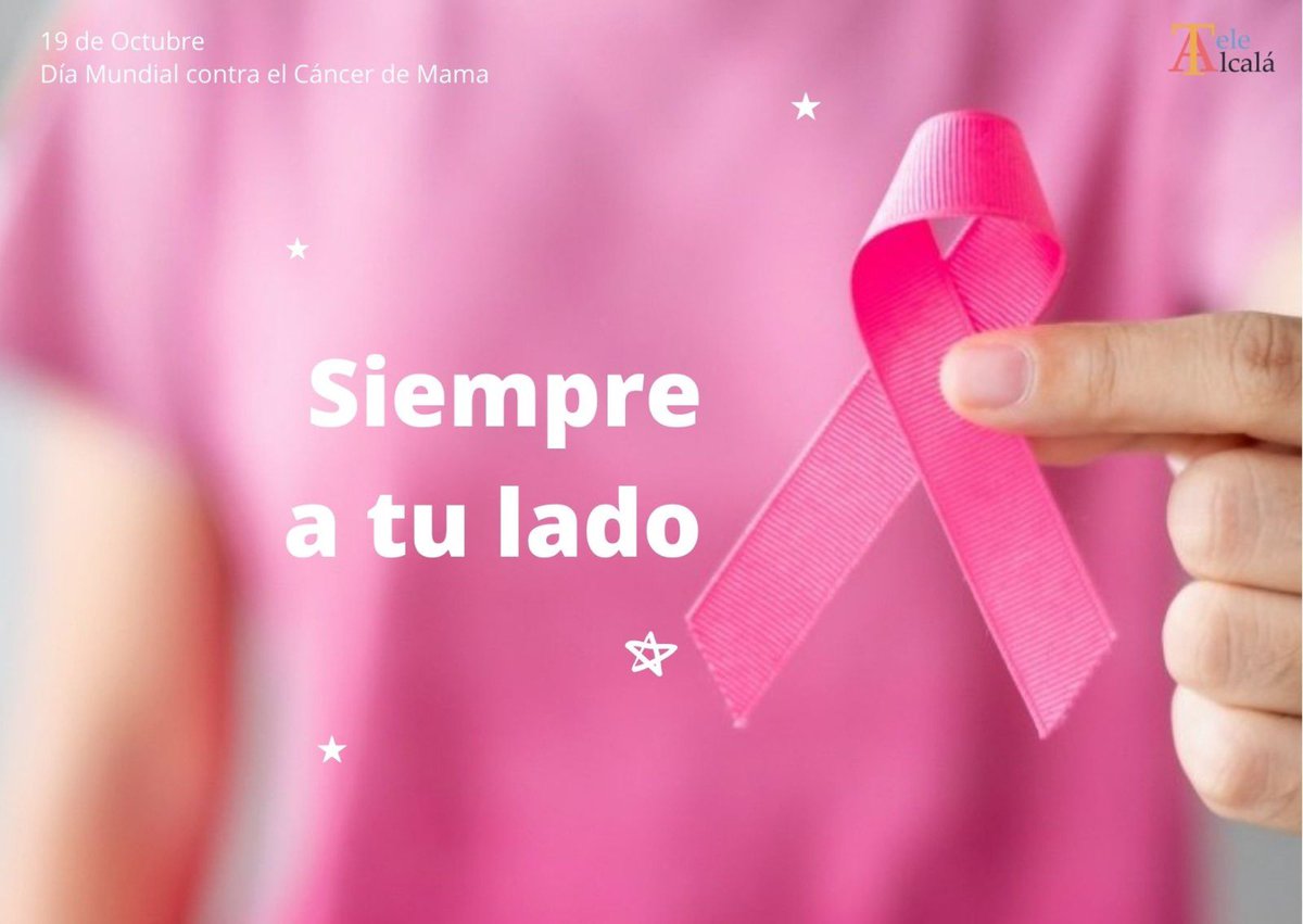 En el Día Mundial Contra el Cáncer de Mama, desde Telealcala queremos mostrar nuestra sensibilidad hacia las mujeres que batallan contra esta enfermedad. 

#sumatealrosa #DiaContraelCancerdeMama #CancerDeMama #telealcala