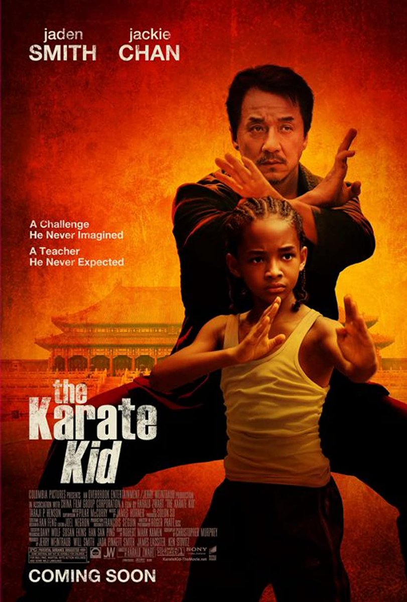 PerRevolutions's tweet photo. #Bales2021FilmChallenge
October 18

Someone makes a friend in a movie

The Karate Kid (2010)

~Jaden (Dre Parker) and Mr. Han (Jackie Chan) are friends by the end of the movie~

#action 
#drama 
#family 

@EyeOfJackieChan 
#DreParker https://t.co/a931642nq3