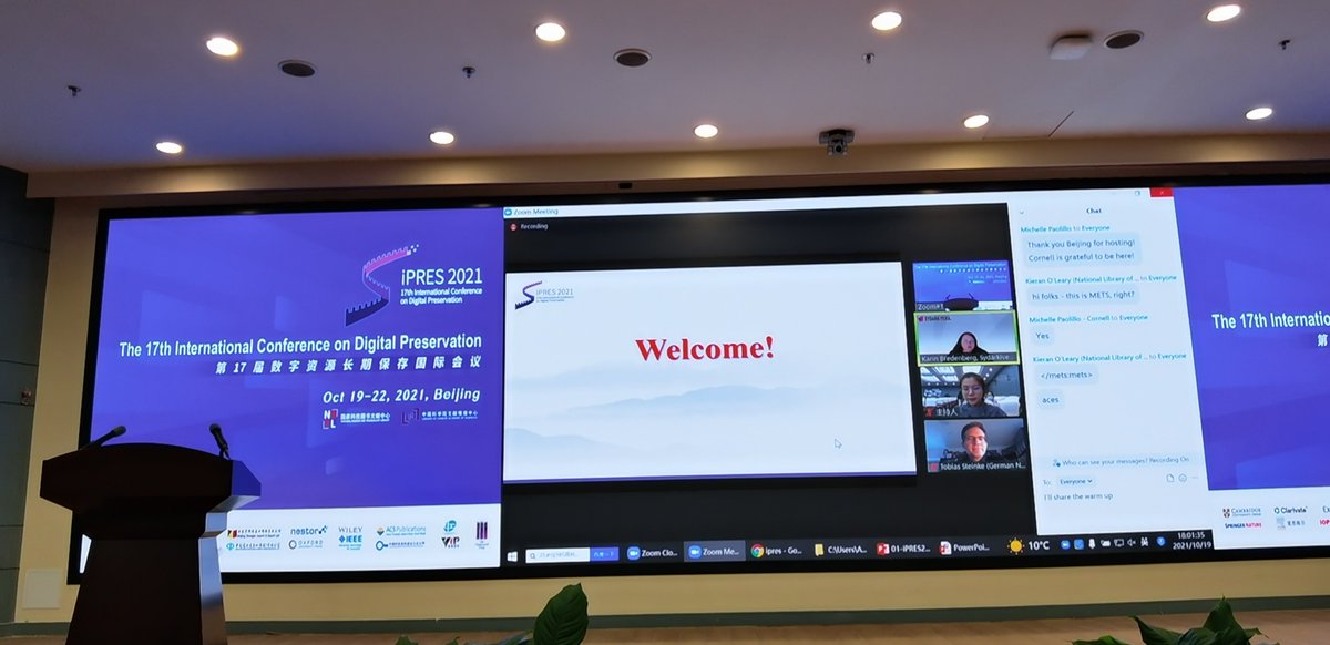 iPRES2021 tweet media