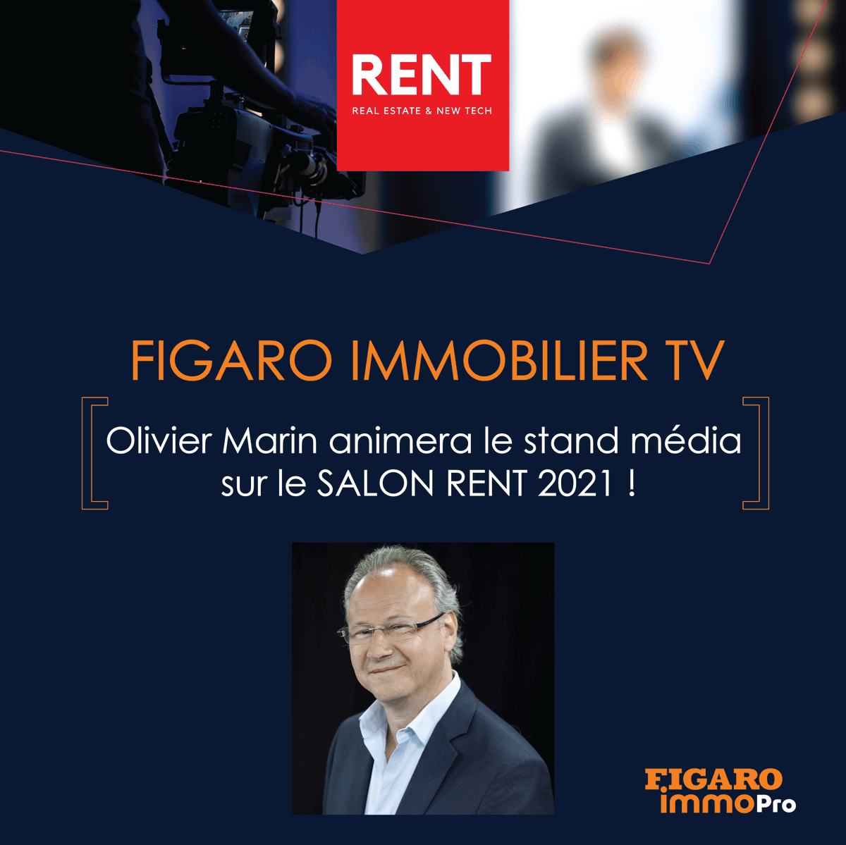 Figaro_Immo_Pro's tweet photo. #STANDMEDIA #SALONRENT2021
@OlivierMarin1 donne la parole aux professionnels de l'immobilier comme vous demain et après-demain sur le stand média du Salon RENT ! Un moyen de vous donner davantage de visibilité 🚀 https://t.co/VdckA5IBCB