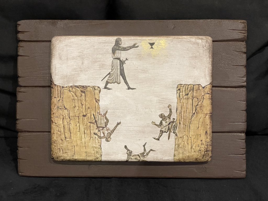DavidOghia's tweet photo. La magnifique peinture de l’Acte de Foi qui a appartenu à Henri Jones pourrait être à vous lors de la Tombola de la Nuit au @LeGrandRex Indiana Jones samedi prochain.
Billetterie 🎟: https://t.co/13UEZnOeKA https://t.co/7ds6CC6tYv