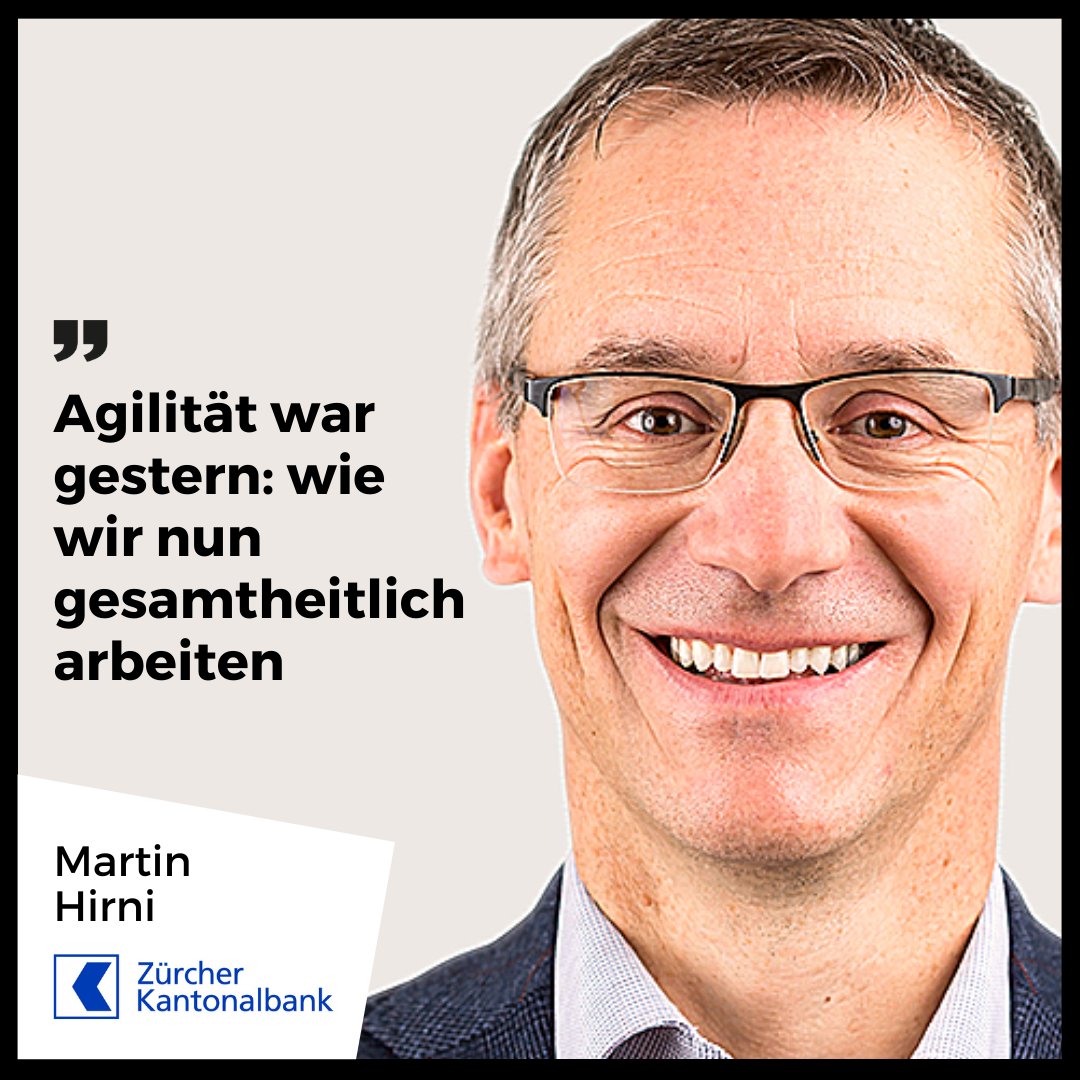 Zürcher Kantonalbank in the VUCA world! 
Martin Hirni holds a doctorate in business administration, has broad expertise and many years of management experience in the Zürcher Kantonalbank. 
Full Agenda: bit.ly/2YTYmIq