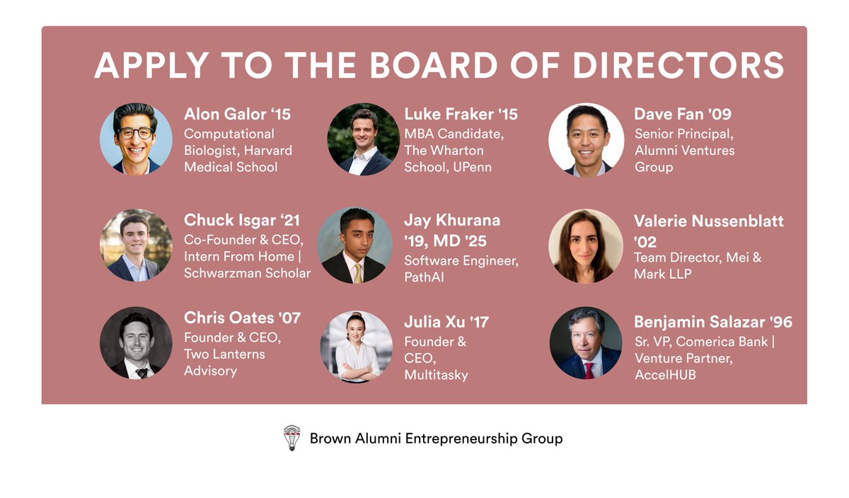 Brown Alumni Entrepreneurship Group tweet media