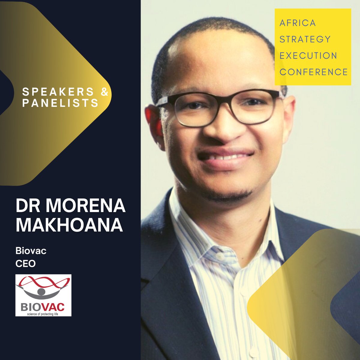 ASEC_Conference's tweet image. Join the CEO of Biovac in the upcoming ,Africa Strategy Execution Conference by registering on africastrategy.co.za/register/ and get insight from the  CEO’s panel discussion where they’ll be unpacking the blueprint of #Strategy Execution.