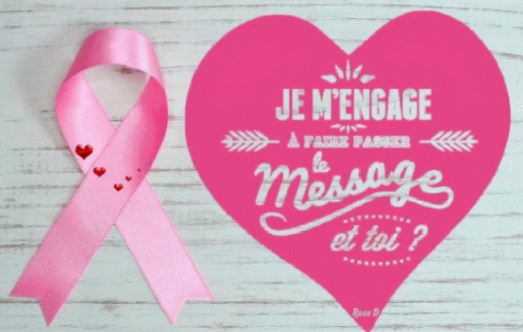 LeCalvezSand's tweet photo. Go dépistage et pas seulement en octobre 🎀 #OctobreRose2021 #AXAAtoutCoeur @institut_curie @AXAFrance https://t.co/CeaTle4DcJ