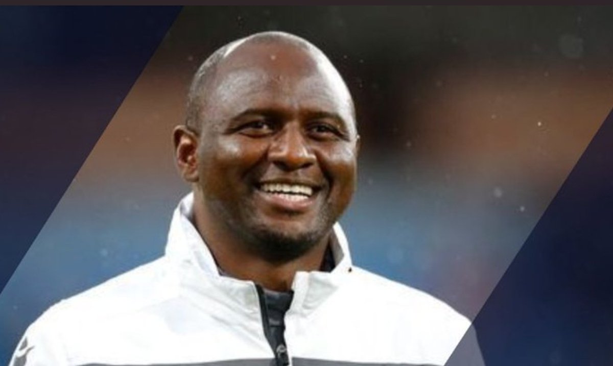 NaijaBet's tweet photo. Patrick Vieira never lost a game against Crystal Palace as an Arsenal player…

And he’s never lost a match against Arsenal as Crystal Palace manager. 😉 

#NaijaBet #Boostedodds #1gamecut #EPL #UCL https://t.co/Hcrncig71y
