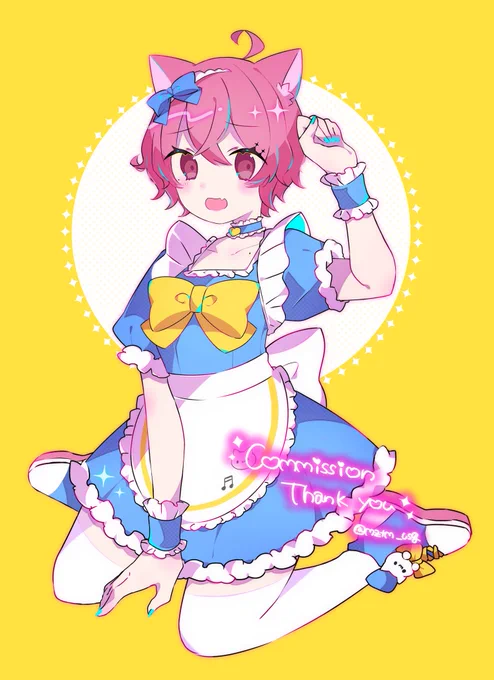 すけぶ!ありがとうございました#Skeb #Commission 