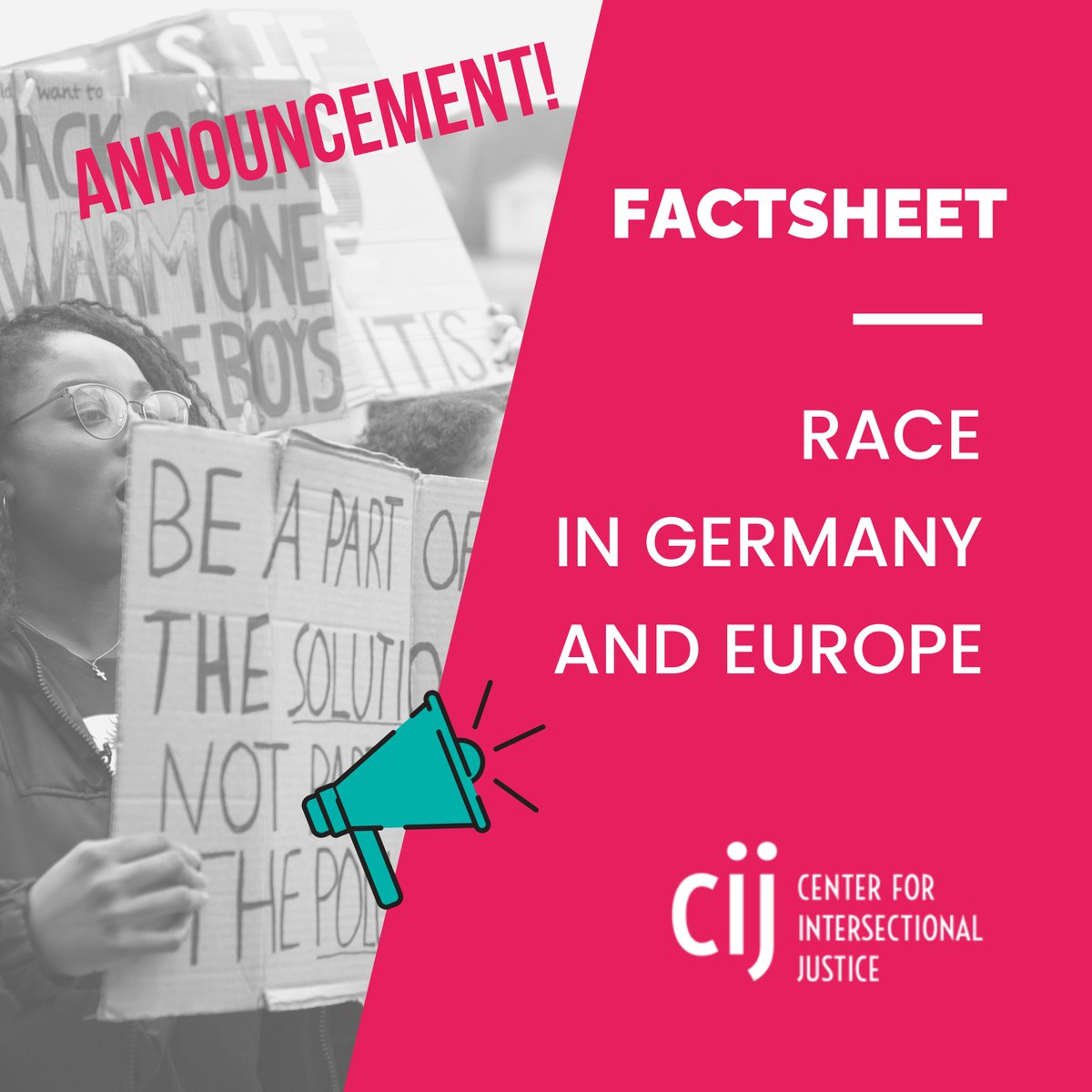 CIJ's new Factsheet on RACE is out now! #RasseimGrundgesetz #race #IntersectionalJustice @StefanieBoulila 
bit.ly/2Z2zAq6