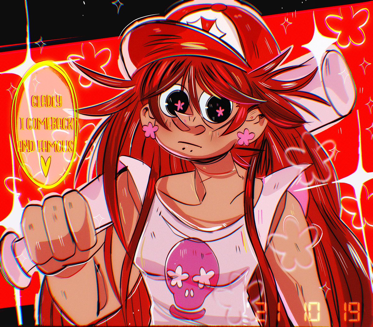 itsmaiphoeniix's tweet photo. One of my girl Proudly made it xD , So I bring her back ! 🎆✨ that’s my recent Art of Stefi again !! 👉🏽👈🏽✨ #originalcharacter #OriginalArt #OC_Stefimori #digital_Art #19Oct2021 https://t.co/9AYU5VXIdh