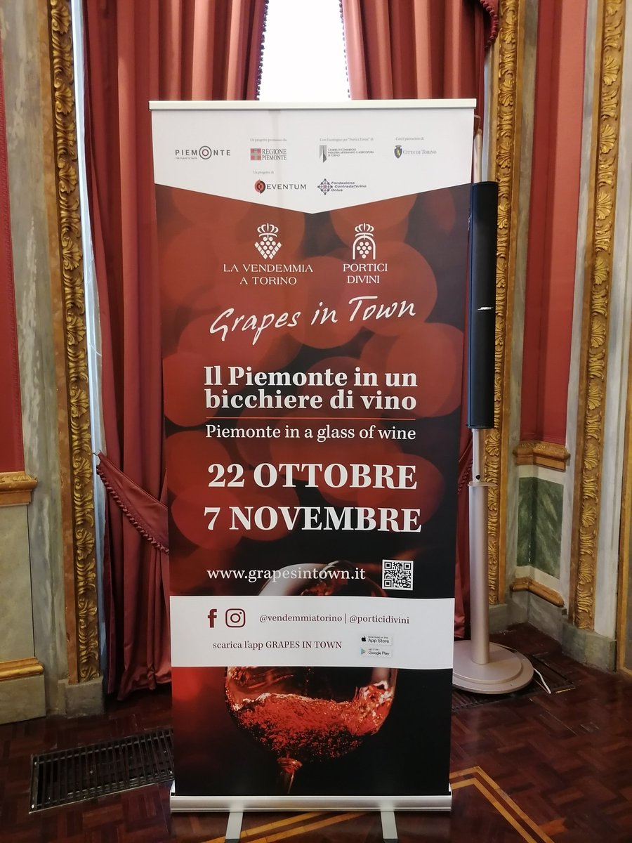 Al via fra poco a Palazzo Barolo la conferenza stampa su <a href="/VendemmiaTorino/">Vendemmia a Torino - Grapes in Town</a> e #porticidivini con <a href="/regionepiemonte/">Regione Piemonte</a> <a href="/twitorino/">Città di Torino</a> <a href="/ContradaTorino/">Fondazione Contrada</a> #torinodoc
to.camcom.it/porticidivini