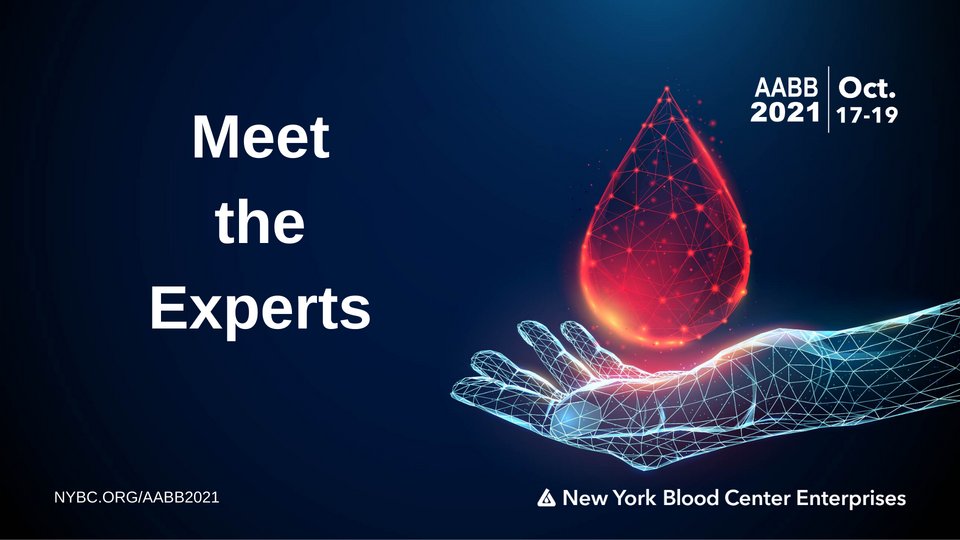 Comprehensive Cell Solutions,New York Blood Center tweet media