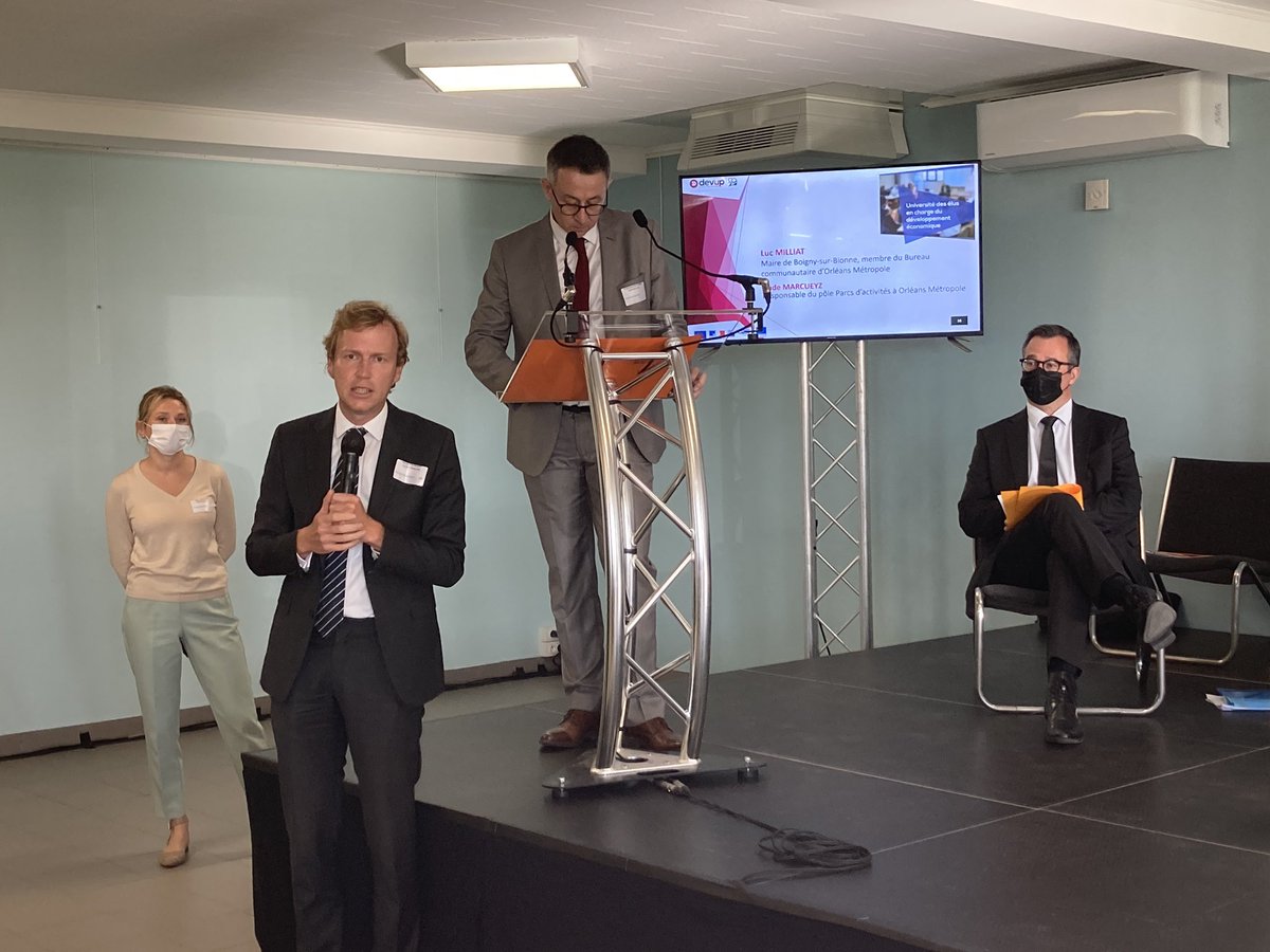 Près de 90 élus du dev.éco de la <a href="/RCValdeLoire/">Région Centre-Val de Loire</a> réunis à Deols par <a href="/Devup_/">Dev'up</a> pour la 4e édition de l’Université des élus. Au programme des échanges et témoignages sur la stratégie foncière comme vecteur d’attractivité. #centrevaldeloire #deveco #indre #UDD