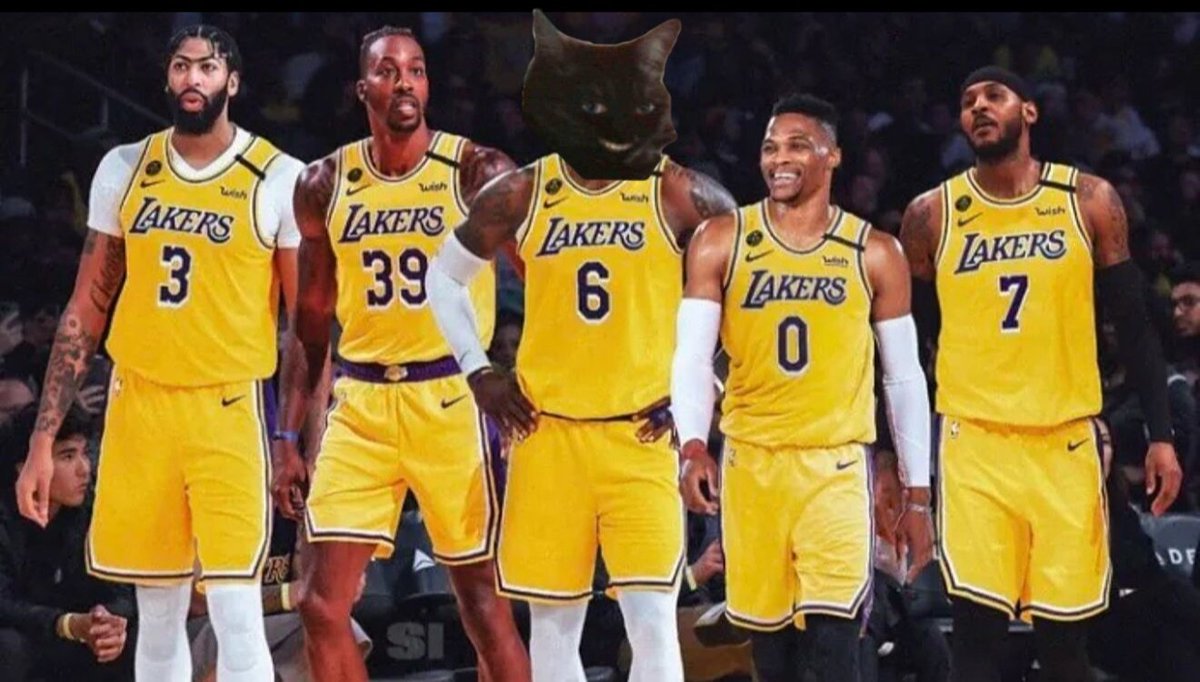 poozy7's tweet photo. Just like Charles Barkely, a new beginning: welcome to the Poozy Guarrrrraaannteeee #lebrob #rustywest #antonydavid #dickhoward #igotitgetthefuckouttahere #lakersvswarriors https://t.co/D2whz2uvrv