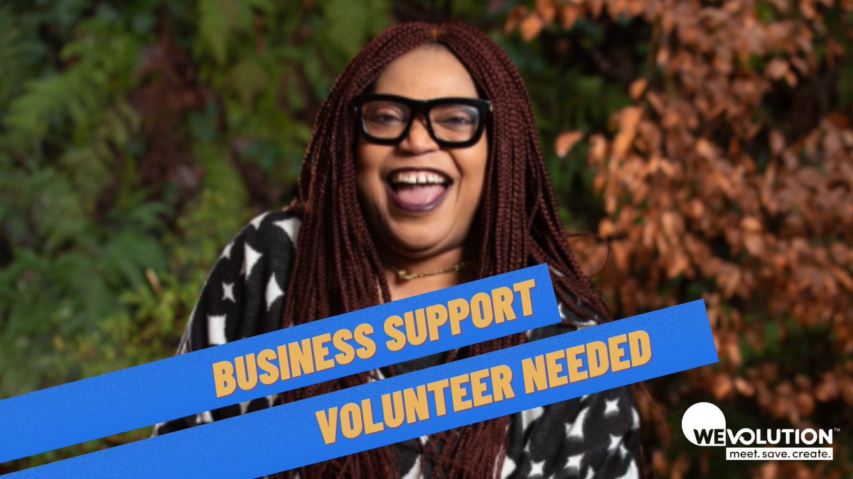 WEvolutionUK's tweet photo. Help us support entrepreneurship rooted in community. Join us as a Business Support Volunteer!

https://t.co/kDVXYcaWrl

Closes Friday
#homebased #volunteering #glasgow #businesssupport #smallbusinesssupport https://t.co/tfykZQ4iEX