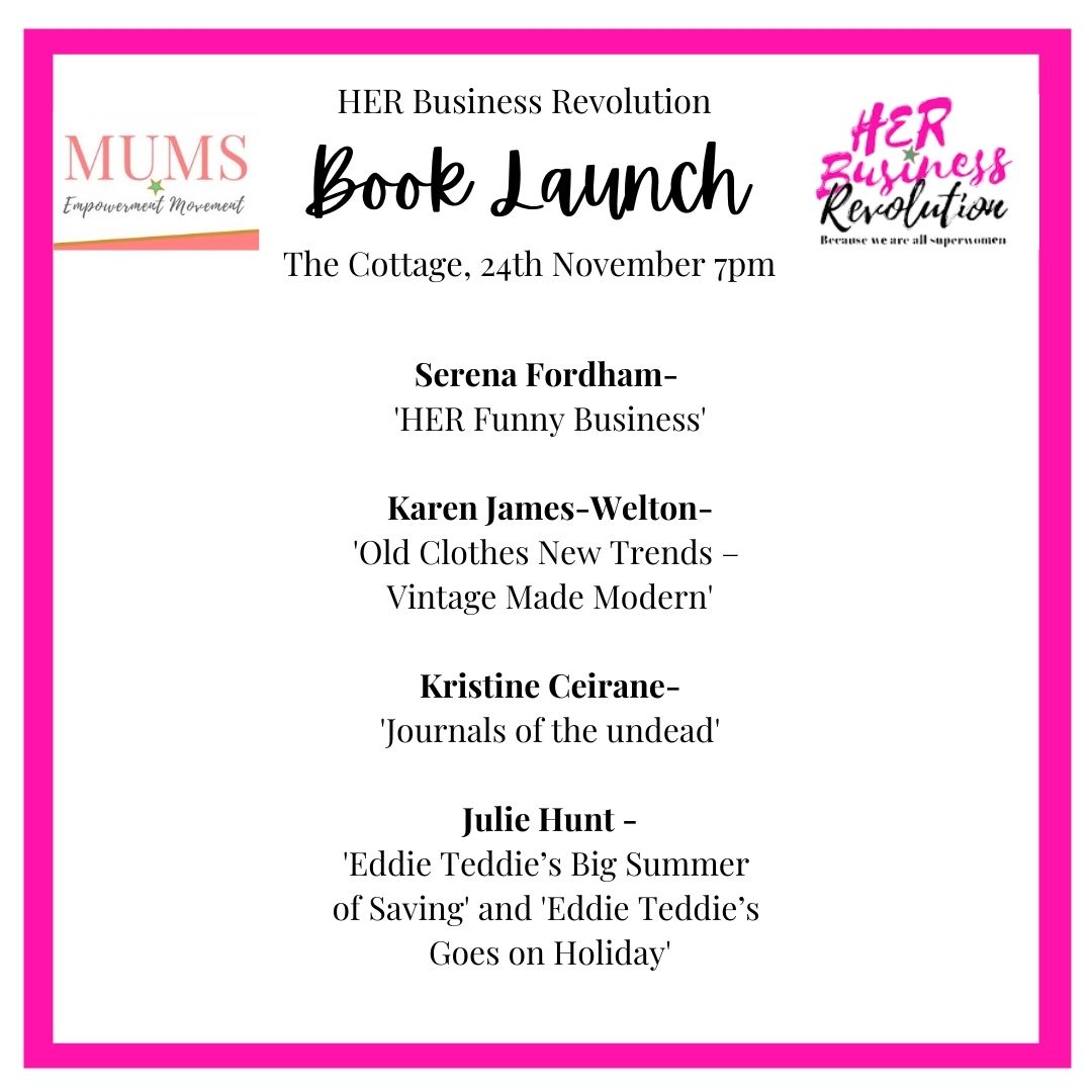 Prosp_her's tweet photo. Join us for our Book Launch featuring amazing releases from our very own Superwoman Members!

 -Serena Fordham, Julie Hunt, Karen James-welton and Kristine Ceirane

For more details and tickets look here:

https://t.co/PeByh2sl4M https://t.co/B1D4nI6U4e