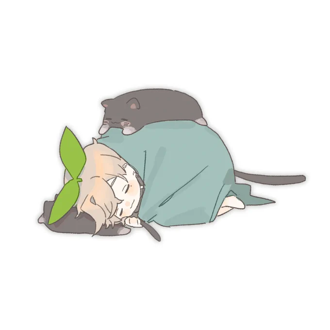 たんと寝るのよ…💤 