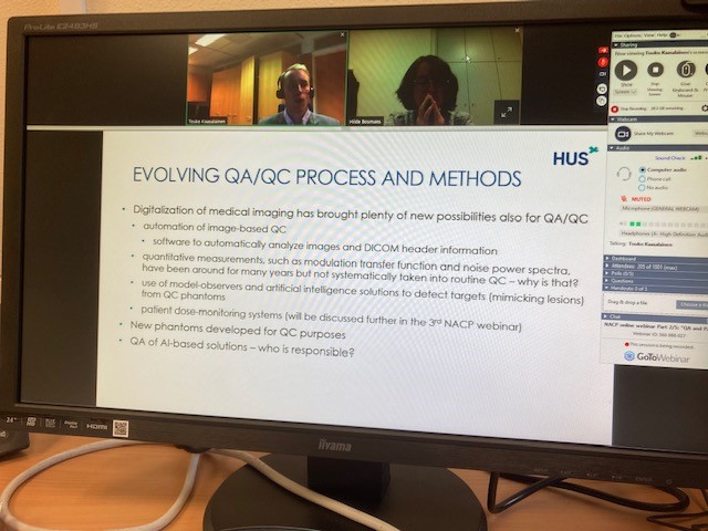 Delighted  and honoured to introduce second  NACP webinar on QC , and Patient Dosimetry in radiology  stellar line up 👏 <a href="/EFOMP_org/">EFOMP</a> <a href="/EUtempe1/">@EUtempe</a> <a href="/efikou/">Efi Koutsouveli</a>
