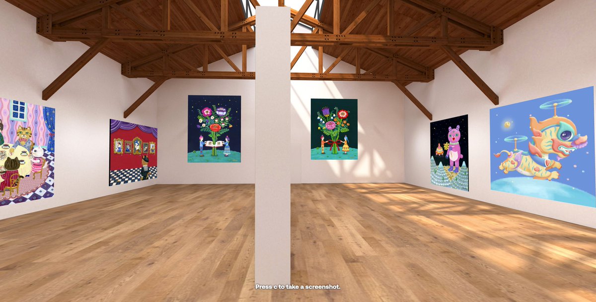 toyachicaco's tweet photo. 飾ってみた✨みて✨
Look at my gallery🌷🖼🌷
https://t.co/TPyTdEOnm2

#バーチャル展示
#NFT #NFts #nftart #NFTCommunity 
#NFTJapan #NFTTHAILAND 
#nftcollector #nftcollectors https://t.co/OyTwkfRpig