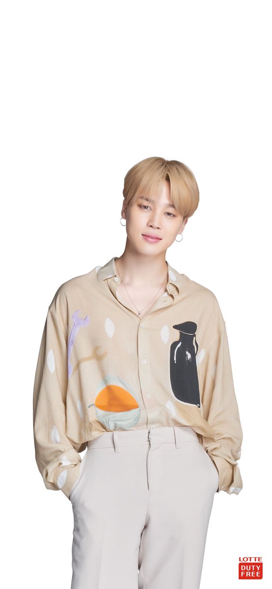 BTS_twt_JIMINIE's tweet photo. Lotte Duty Free!😊
#JIMIN https://t.co/2d0M5mGmur
