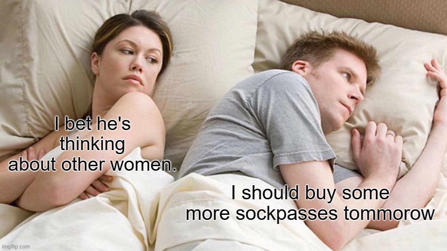 LeSecondary's tweet photo. Sockpass what else do u need @SocksOnSolana
#Solana #solsocks #SockPass #Memes https://t.co/rzrg9xOD5l