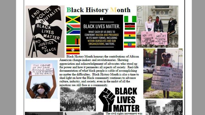 MencapSi's tweet image. Amazing presentations on Black History Month from our learners!