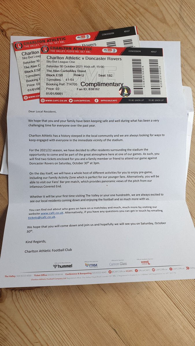 arnietob's tweet photo. That was a nice surprise, thanks @CAFCofficial https://t.co/0Bd6Br7Bmd