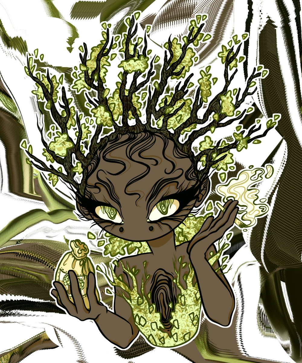 TezosTunas's tweet photo. Our Trippy Tree community art scheme has been a huge success!! We love this submission from @plasticangelnft 💚 

To receive Trippy Tree community pieces as airdrops, make sure to mint a Trippy Tree, minting soon. 🌲

Artists submit here: https://t.co/MC8UtBalPt #nft #NFTs https://t.co/jPmX1moFs4