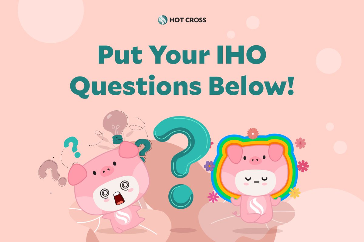 Have questions about the upcoming IHO with <a href="/PontoonFi/">Pontoon Finance</a> on #BinanceSmartChain? 

We've got answers!

Read this: hotcross.link/HELLO-PONTOON

Whitelist ASAP: hotcross.link/ACCESS

And then post any other questions you have below. We'll answer them: 👇🏽

$TOON #HOTCROSS #IHO