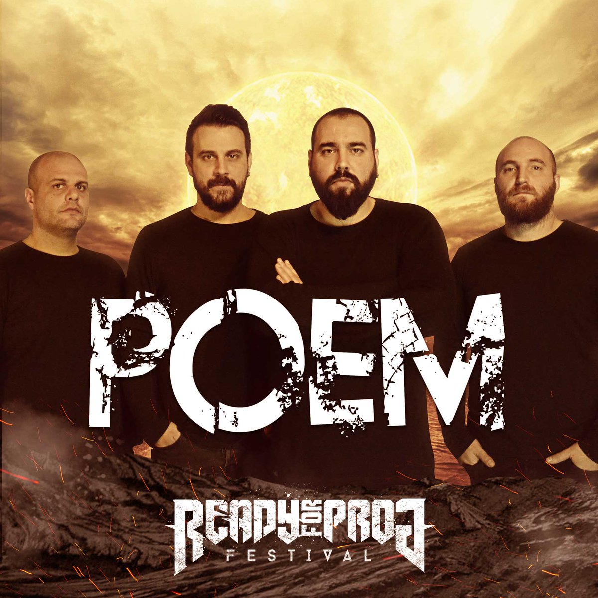 @readyforprog in Toulouse, is our first show in almost 2 years.  We've been missing live music so much, so this is beyond words, huge, grand!
.
📌 And it's happening this Saturday!
.
#progmetalfest #onstageagain #liveshows #fuckcorona #readyforprog #poemband #progmetal