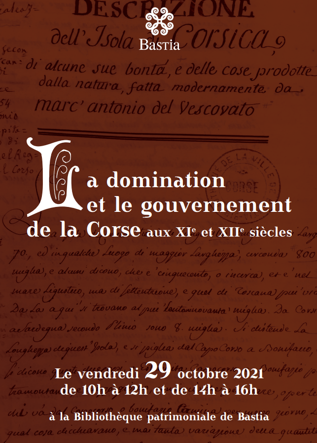 CorsesEtudes's tweet photo. Bonjour à tous ! Nous espérons avoir le plaisir de vous voir nombreux au séminaire d’histoire médiévale intitulé « La domination et le gouvernement de la Corse aux XIe et XIIe siècles ». ⬇️⬇️ https://t.co/RxzDTwaLxQ